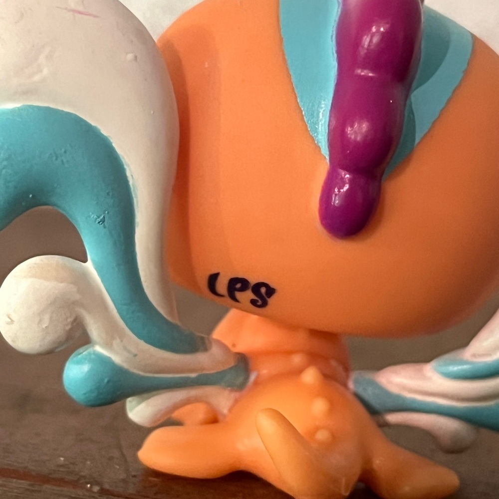 Littlest Pet Shop LPS Fairy Masquerade Orange Majestic #2834 - Picture 4 of 6